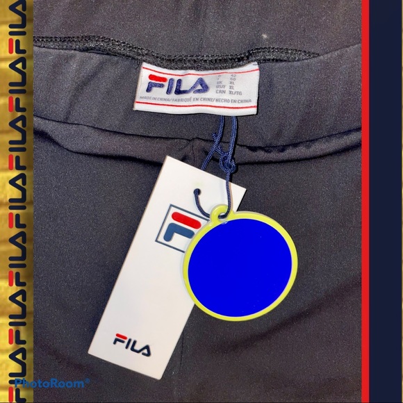 FILA x VFILES Brielle Bike Shorts, High Performance Cycling, Black, XL, RARE! - Picture 11 of 13